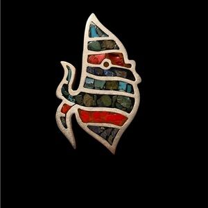 Mota Fish Pendant / Brooch